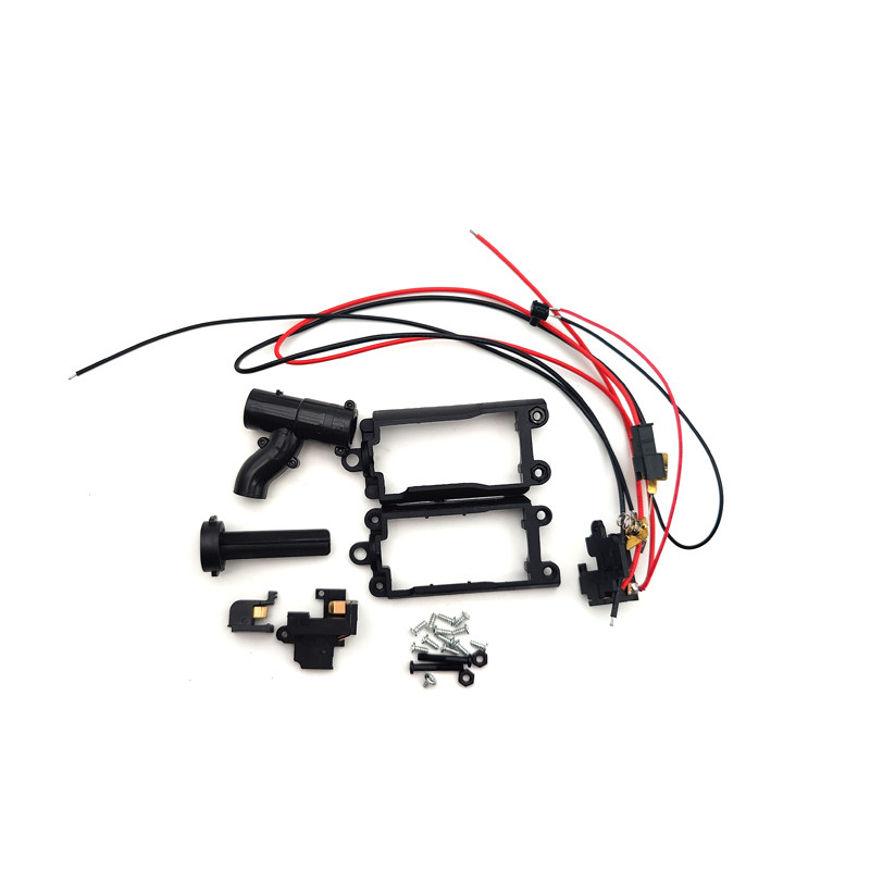 新版单连发锦明8代尼龙电机座开关波箱电线组尾顶壳螺丝三通配件,玩具/童车/益智/积木/模型,软弹枪,淘宝优惠券,粉丝福利购,淘宝优惠卷