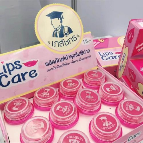 黄明明Saint 同款 泰国唇膏 Lip care OFF GUN BAS 滚宝款