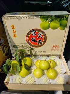 北京特产门头沟京白梨正宗京白梨自产直销包邮10斤新鲜水果梨子