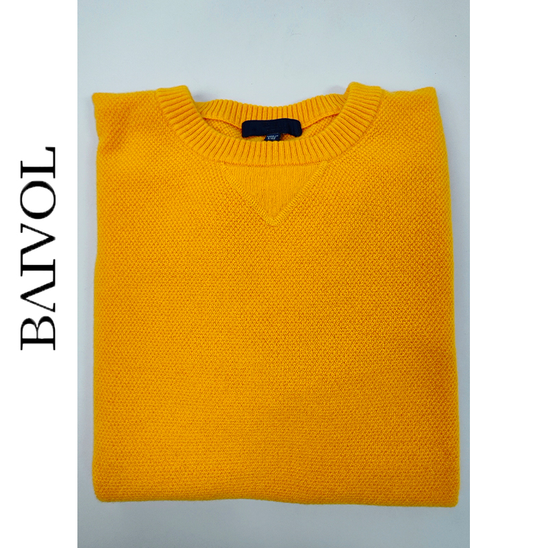 休闲羊绒衫男易护理手洗不变形