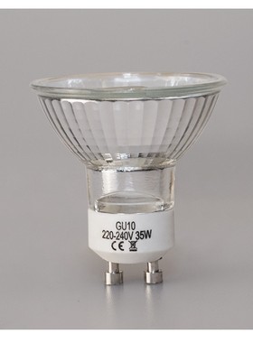 GU10玻璃石英灯杯融蜡香氛灯110v120v220v230v12v调光发热卤素灯