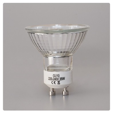 GU10玻璃石英灯杯融蜡香氛灯110v120v220v230v12v调光发热卤素灯