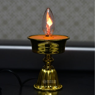 e12仿火苗灯火焰灯泡led仿蜡烛E12超小螺口尖泡拉尾电蜡烛专用灯