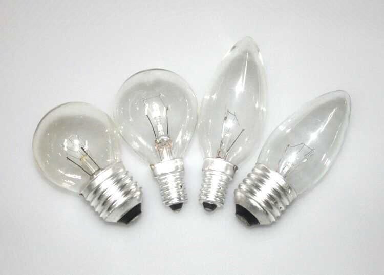 E27大螺口钨丝灯15e25W40普通黄光老式透明磨砂球泡灯三挡可调光