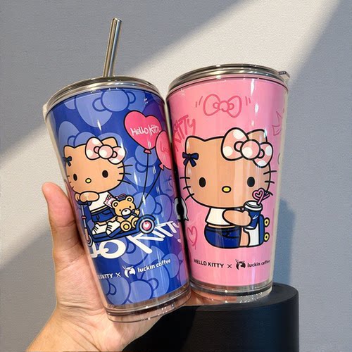 HelloKitty瑞幸PP杯改造全套配件