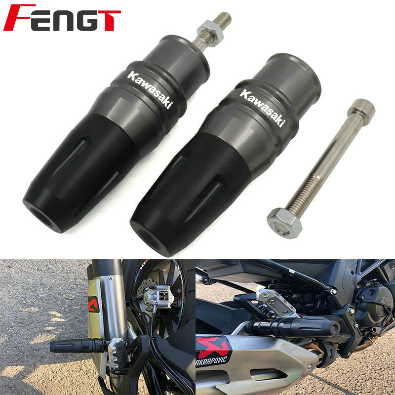 川崎Z1000/SX Z900 Z800 Z750 Z250/SL改装排气管防摔球 防摔胶棒