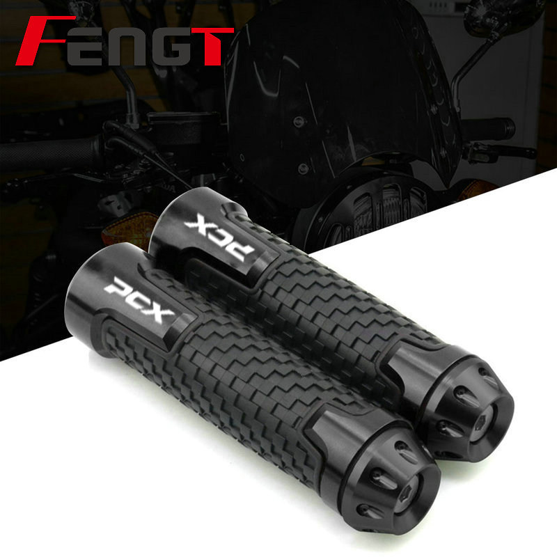 혼다 PCX150 PCX125 PCX160 수정 핸들 바 고무 핸들 바 커버 핸들 바 차단 밸런스 엔드에 적합