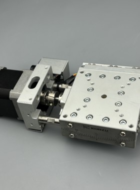 电动倾斜滑台 SH07A-RM 台面70mm 摆动中心96° 微米级滑台