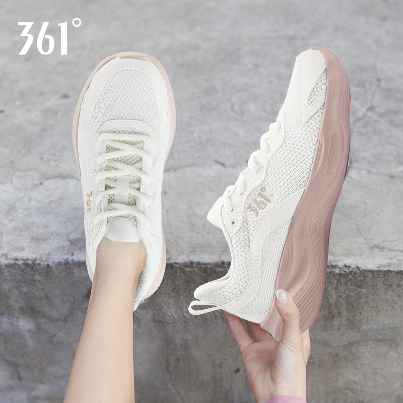 361女鞋2026春季新款运动鞋网面网鞋慢跑休闲鞋减震跑步鞋子女