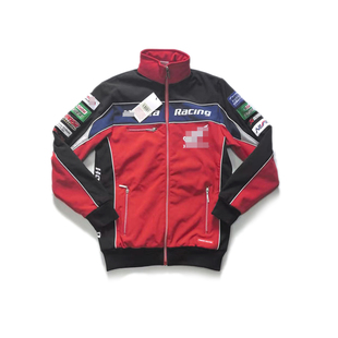 男春秋冬摩托机车MOTOGP软壳防风防水立领拉链夹克款原厂服外套