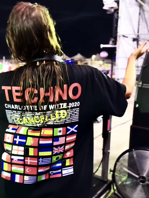 Charlotte夏洛特百大dj周边T恤TML DWP电音节穿搭techno衣服男女