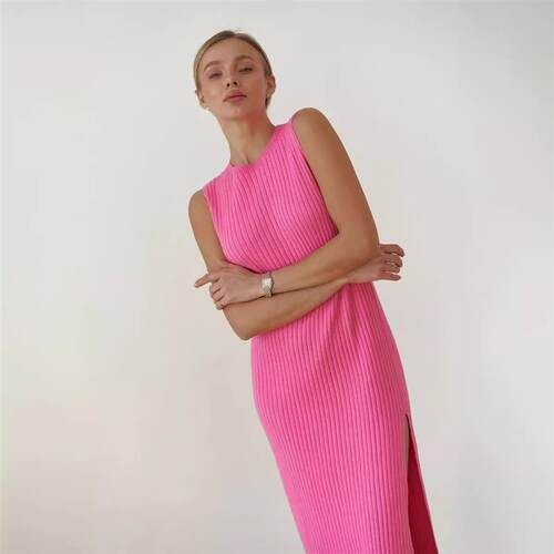 2024 Tank Top Dress Summer Womens Split Dress