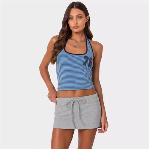 2024 new short skirt anti glare Aline skirt