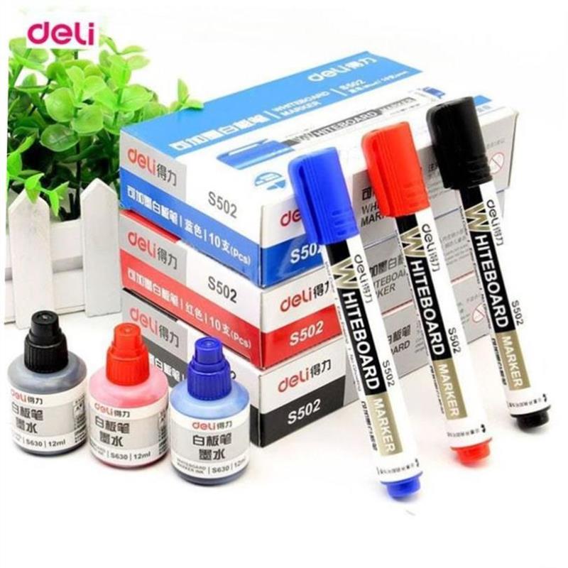 Office School Erasable Whiteboard Marker Pen加墨Oil Ink
