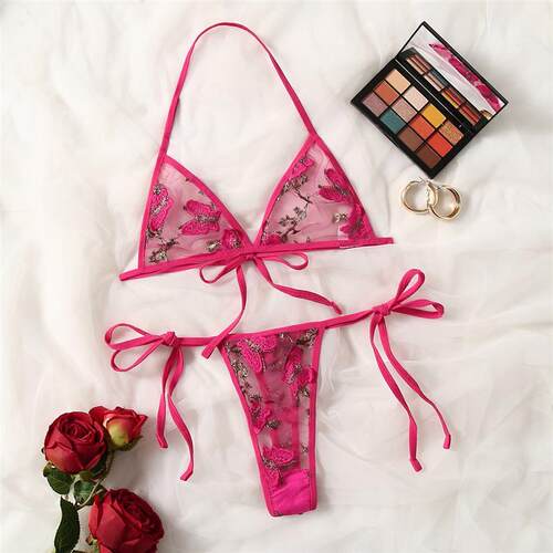 Fun lingerie, three point bra, Tshirt, underwear