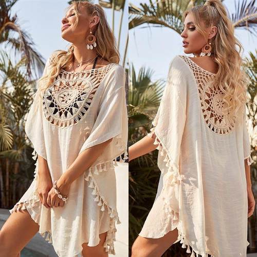 Swimsuit Bikini Beach Cover Up Swimming Dress shirt women 24