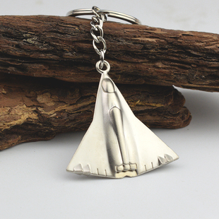 飞机钥匙挂件歼36飞机钥匙扣金属战斗机挂饰珠海航展纪念礼品