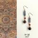 〖和沫手作〗国风原创小众天然石耳坠新中式 长款 古风旗袍汉服耳饰