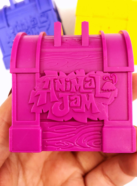 出口Animal Jam迷你宝箱盲盒动物玩具小礼物奖励儿童幼儿园宠物