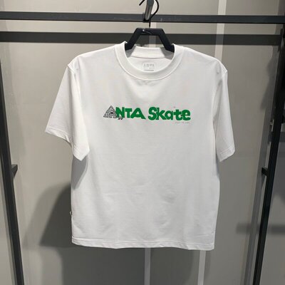 安踏短袖t恤男女2026夏季新款印花百搭休闲透气运动上衣172628109