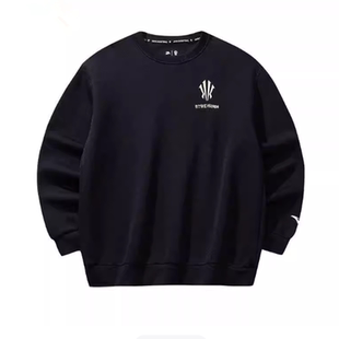 安踏欧文系列卫衣男2026春季新款套头宽松百搭运动上衣172611712S