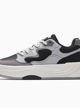 安踏PG7厚底舒适板鞋2025秋新款低帮潮流运动鞋百搭男鞋112538079