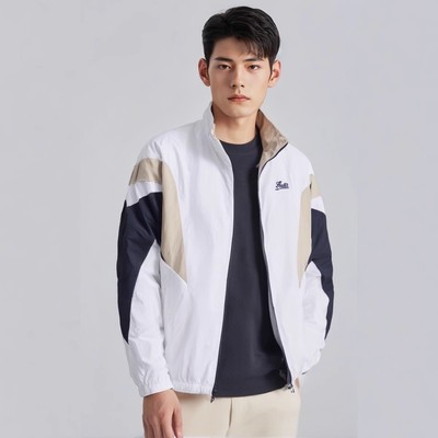 安踏运动休闲男子立领