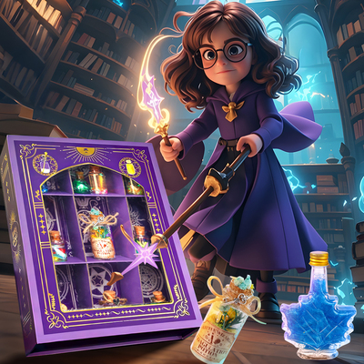 小小魔法师书儿童手工diy材料包