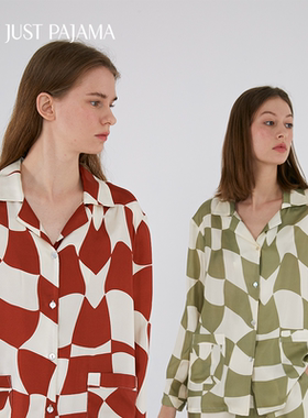 [折上8折]Not Just Pajama  重磅真丝睡衣女秋冬桑蚕丝家居服