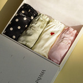 Just Pajama盛夏午后系列 真丝内裤 Not 女士透气4条礼盒装