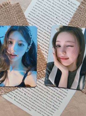 (G)I-DLE赵美延 杂志小卡特典卡idle便宜miyeon 托脸 人鱼面