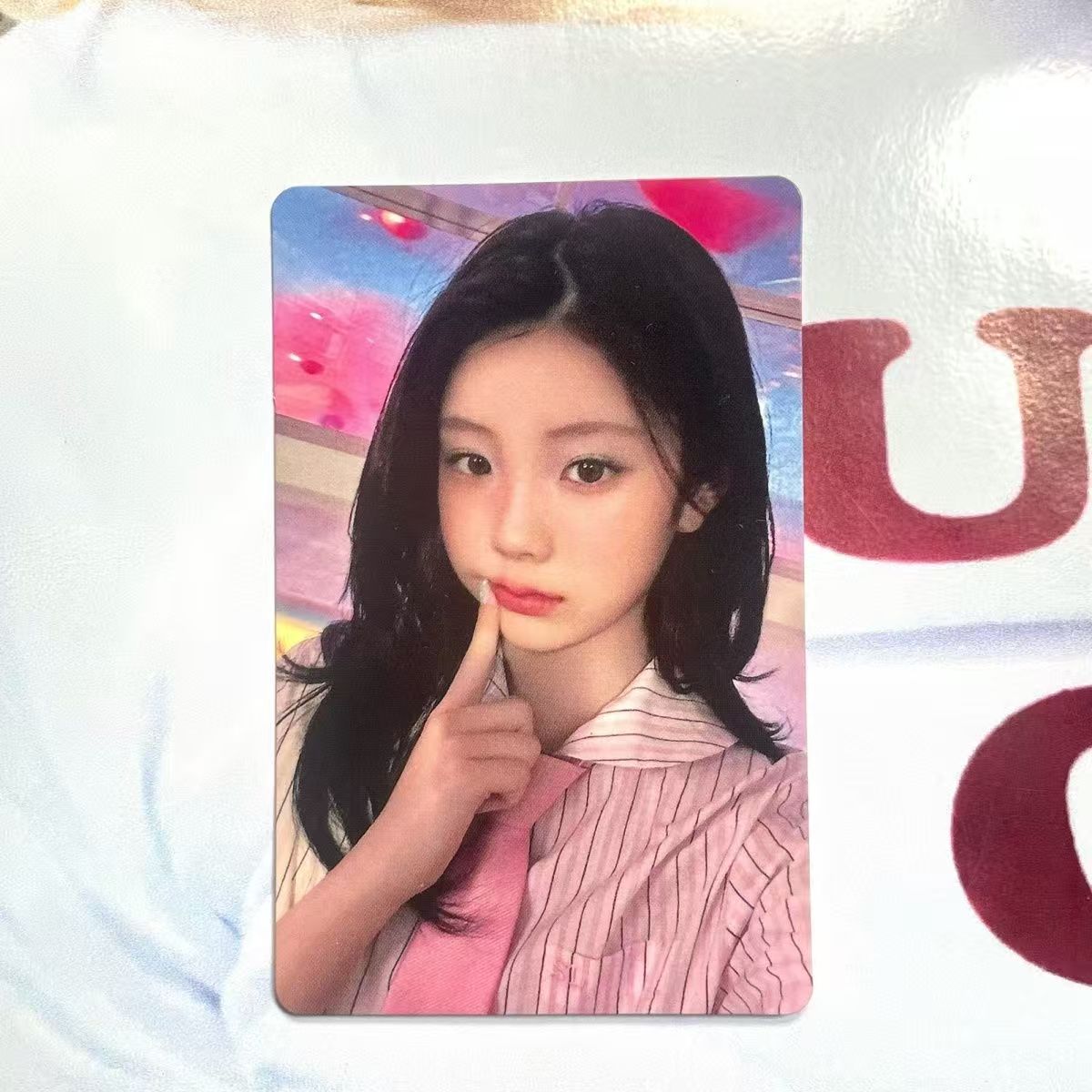 李沅禧yzy1.0签售特典小卡