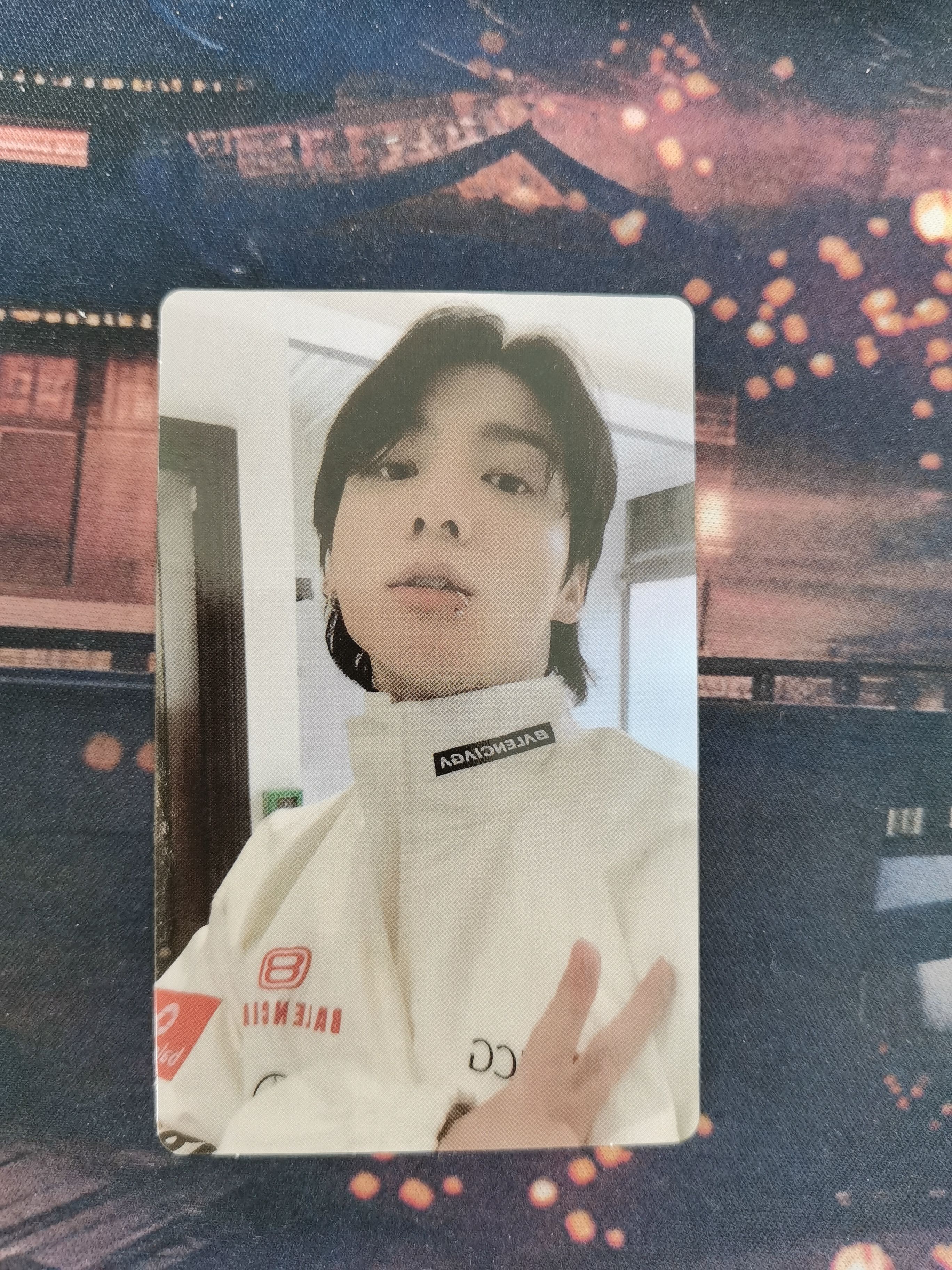 bts防弹少年团  田柾国 机车果 solo线下特典卡 M2U4 田柾国小卡