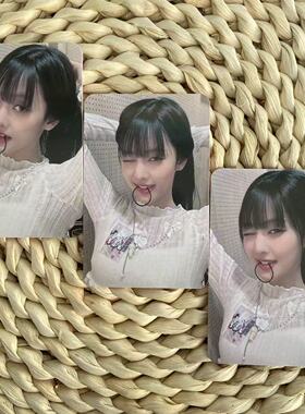 (G)I-DLE 金米妮dmm签售小卡 solo 头绳妮周边专辑特典卡