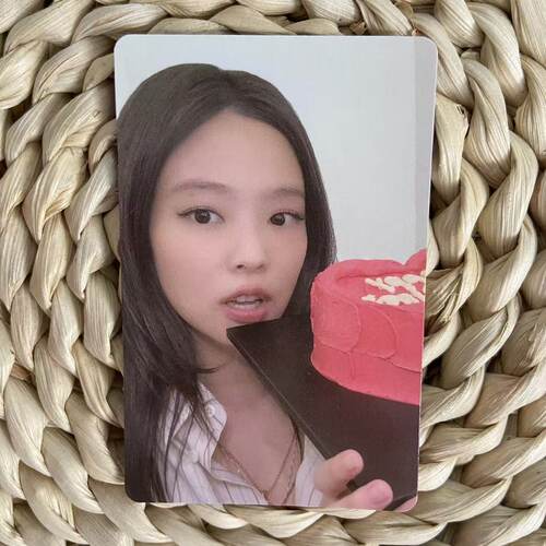 BLACKPINK金珍妮ruby帆布袋小卡