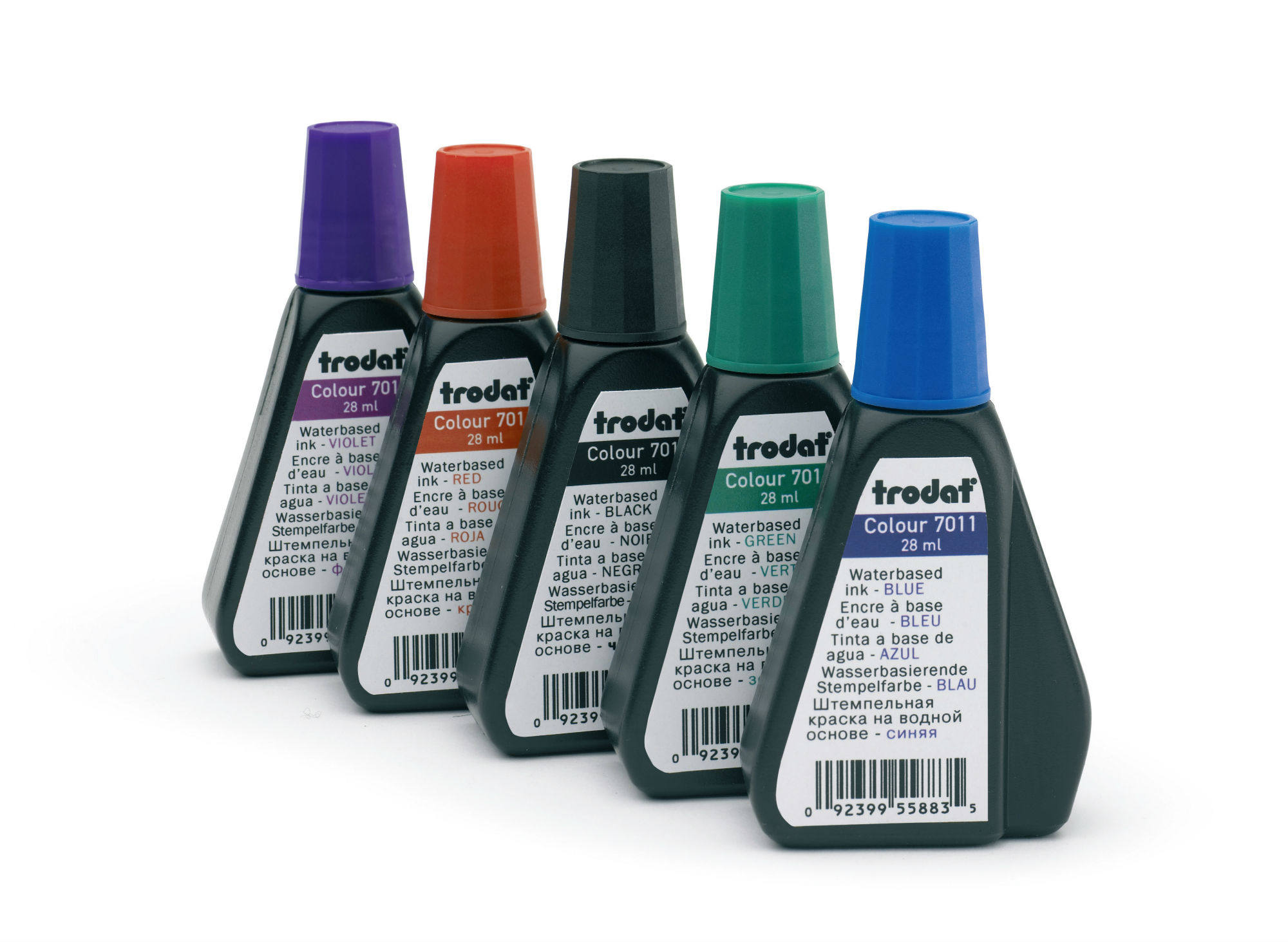 卓达trodat 回墨印章印油28ml 印章印油7011补充印油