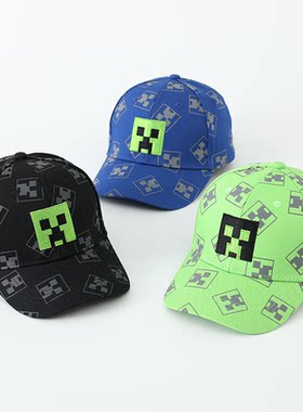 我的世界苦力怕帽子棒球帽