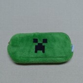 跨境我 世界周边毛绒笔袋笔盒收纳袋 世界日单minecraft我