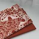 菜家布铺 醒狮送福印花破卡布料防泼水外套羽绒服年服新年面料