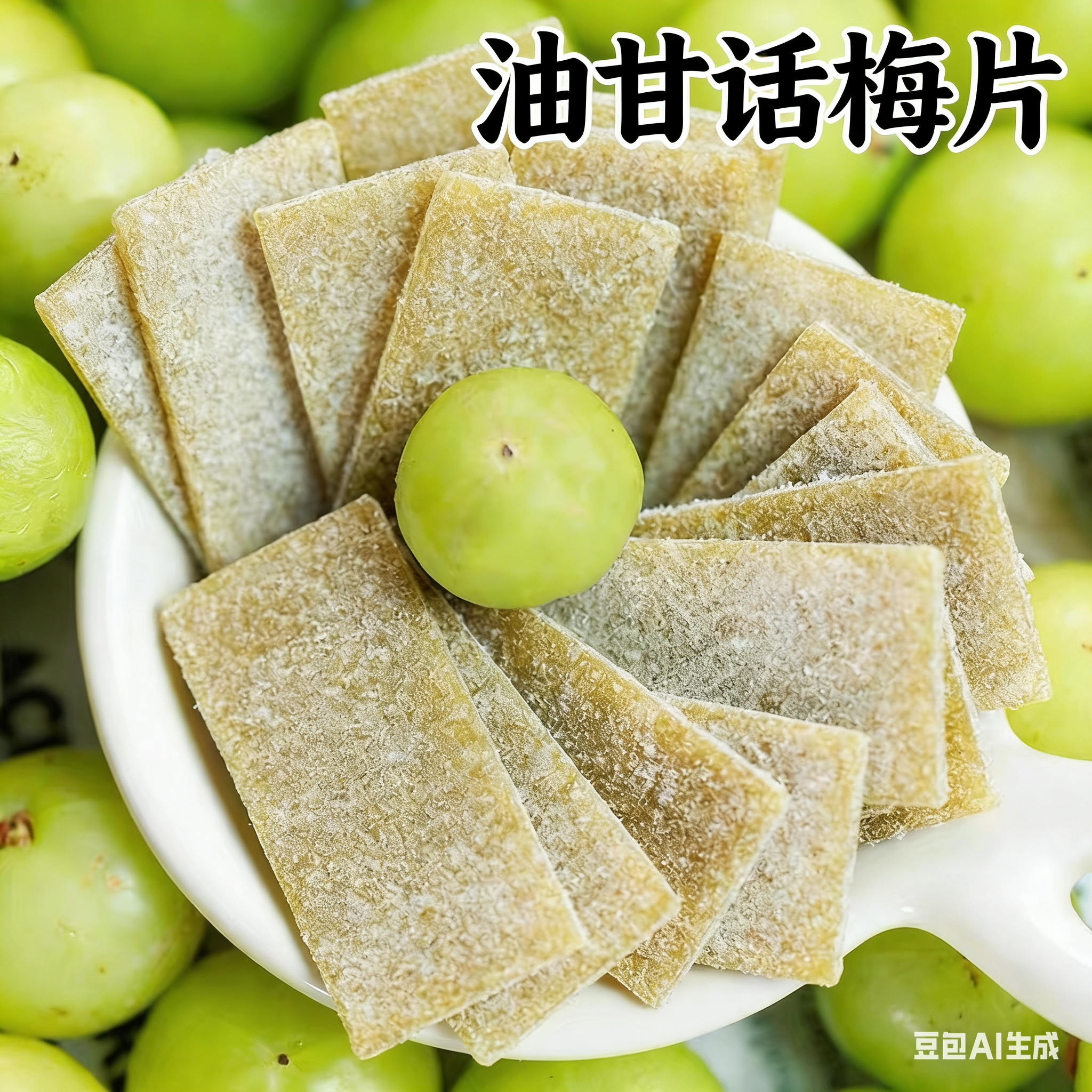 油甘梅片油柑话梅片酸味日式无核话梅片酸溜溜网红蜜饯零食100g