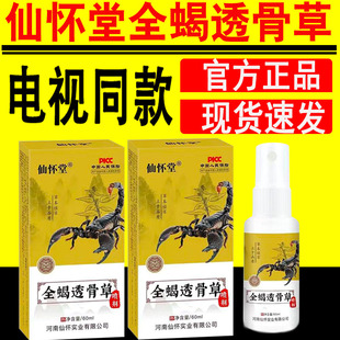 电视同款仙怀堂全蝎透骨草颈肩腰腿膝盖关节官方正品