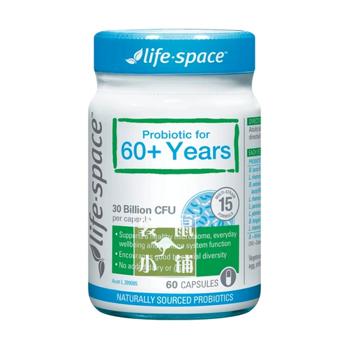 Пробиотики пожилых людей пожилой пробиотики для пожилых людей 60+ взрослых для регулирования желудочно -кишечного иммунитета Маленький магазин Австралия Австралия