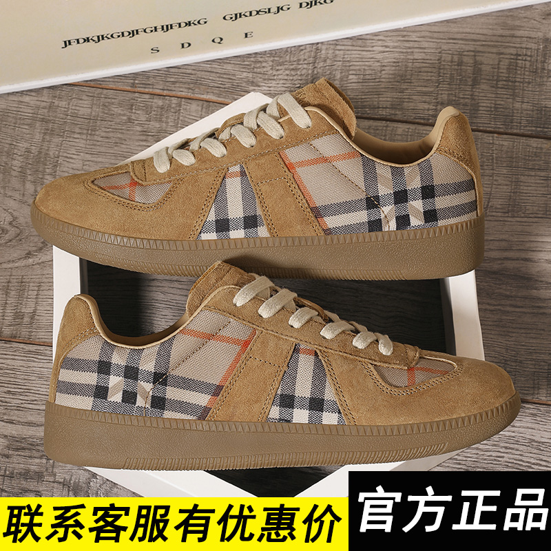 2025新款德训鞋复古男休闲板鞋女