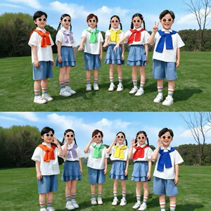 六一幼儿园小学生啦啦队演出服