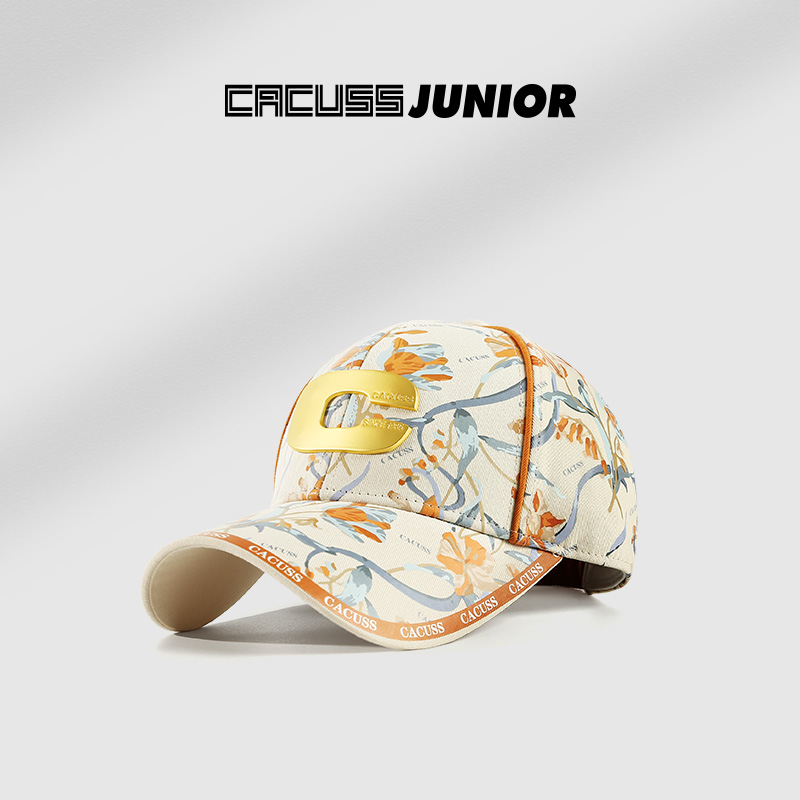 CACUSS重工女满印花卉棒球帽