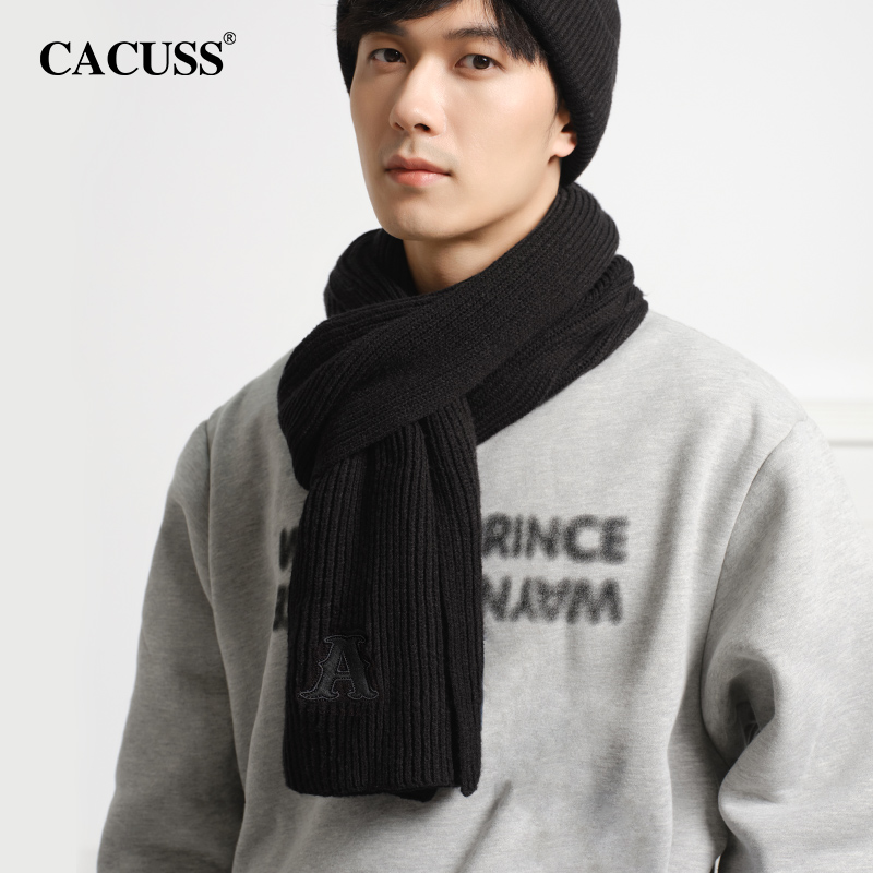CACUSS保暖围巾男冬季围脖