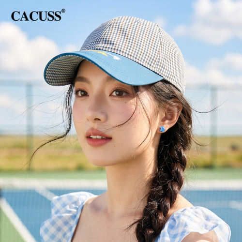 CACUSS夏季轻薄显脸小鸭舌帽女