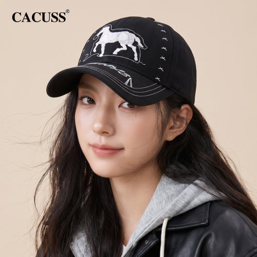 CACUSS马年限定刺绣鸭舌帽女款