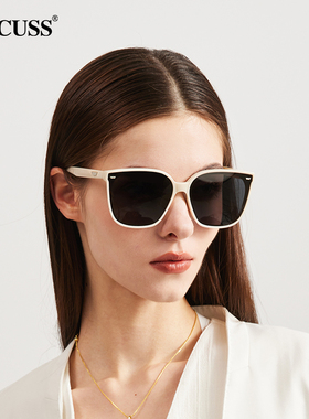 CACUSS太阳眼镜女士2025新款高级感偏光防晒太阳眼镜男轻盈户外遮