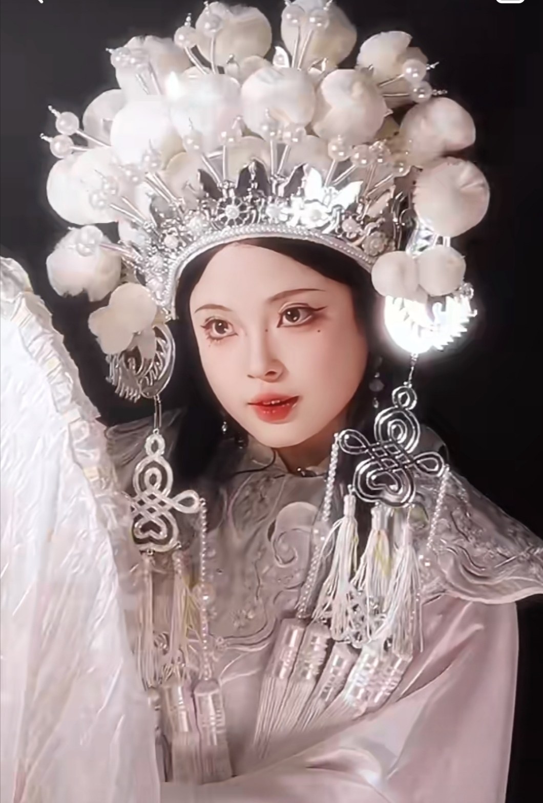 国潮摄影七星情侣头饰写真婚纱